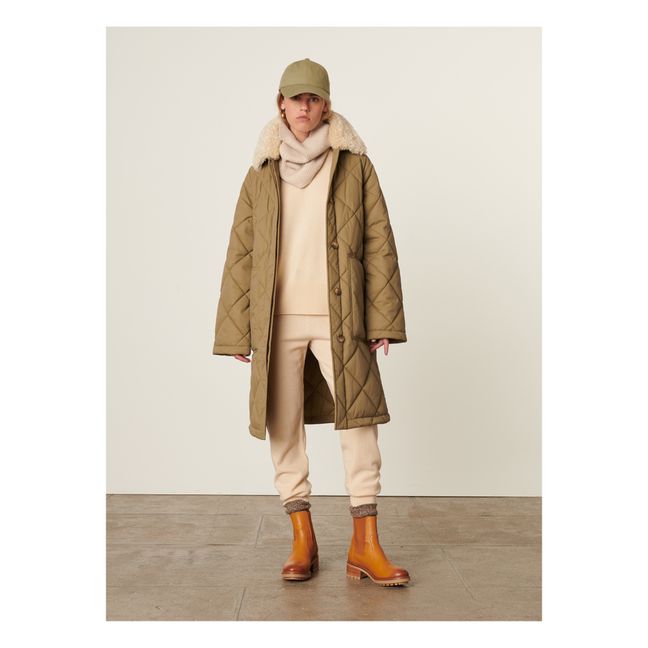 Abrigo Maxi Boy | Verde Kaki