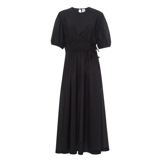 Robe Celestre Voile de Coton Bio | Nero