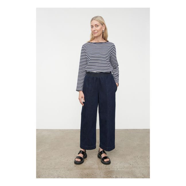 Jean Marina Coton Bio | Bleu indigo