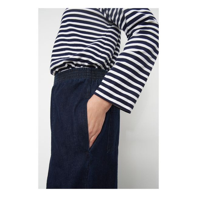 Jean Marina Coton Bio | Bleu indigo