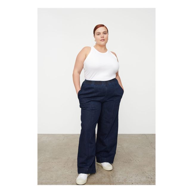 Jean Marina Coton Bio | Bleu indigo