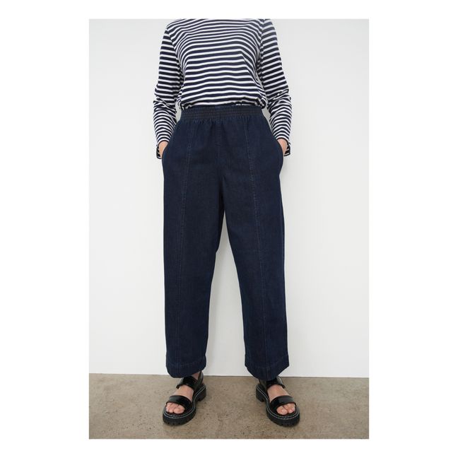 Marina Organic Cotton Jeans | Indigo blue