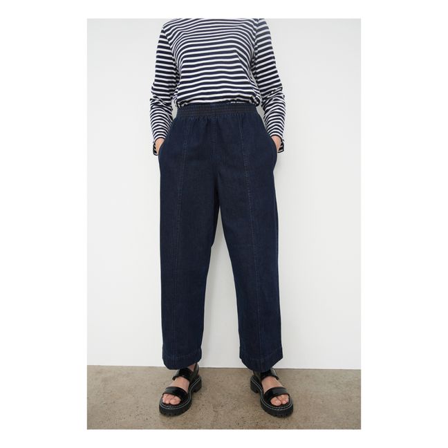 Jean Marina Coton Bio | Bleu indigo