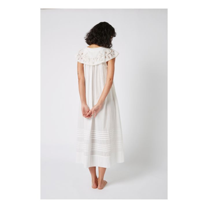 Robe de Nuit Bay | Bianco- Immagine del prodotto n°5