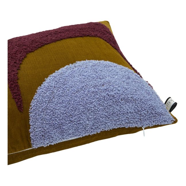 Coussin en velours Madone | Vert kaki
