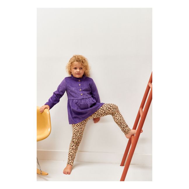 Blouse Velours Esmée | Violet