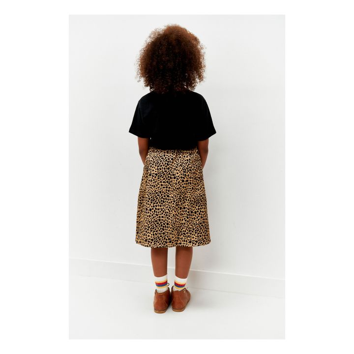 Fanon Leopard Skirt | Beige- Product image n°2