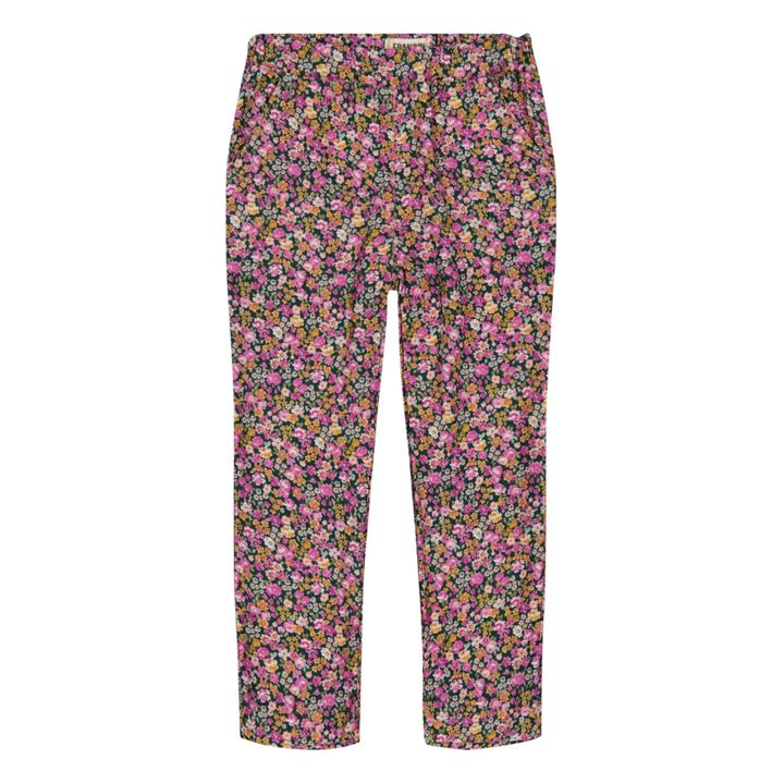 Pantalones florales Manon | Violeta- Imagen del producto n°0
