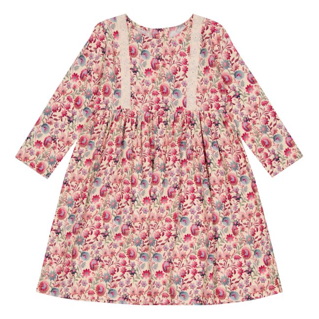 Robe Fleurs Scarlette | Rose