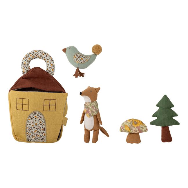 Maison en lin et ses accessoires