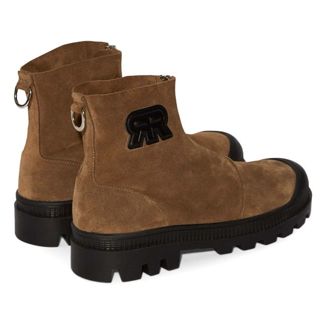 Boots Nevada Cuir | Vert kaki