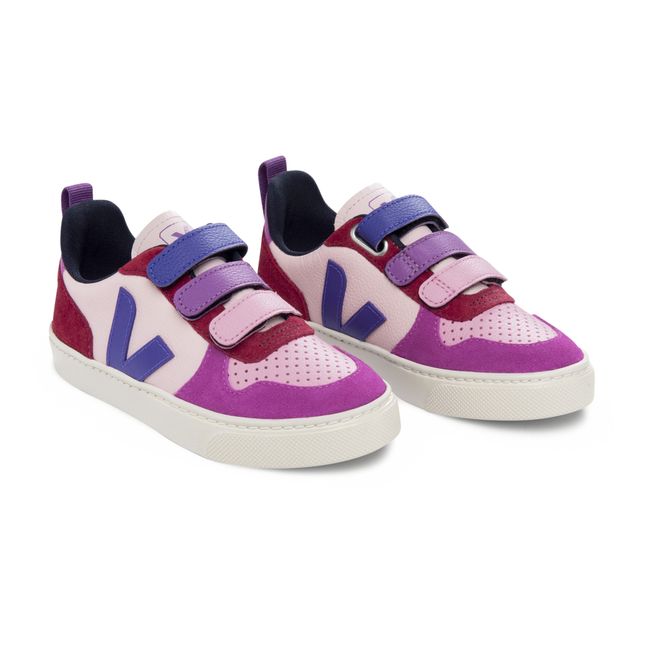 Zapatillas de piel V-10 Scratch | Violeta