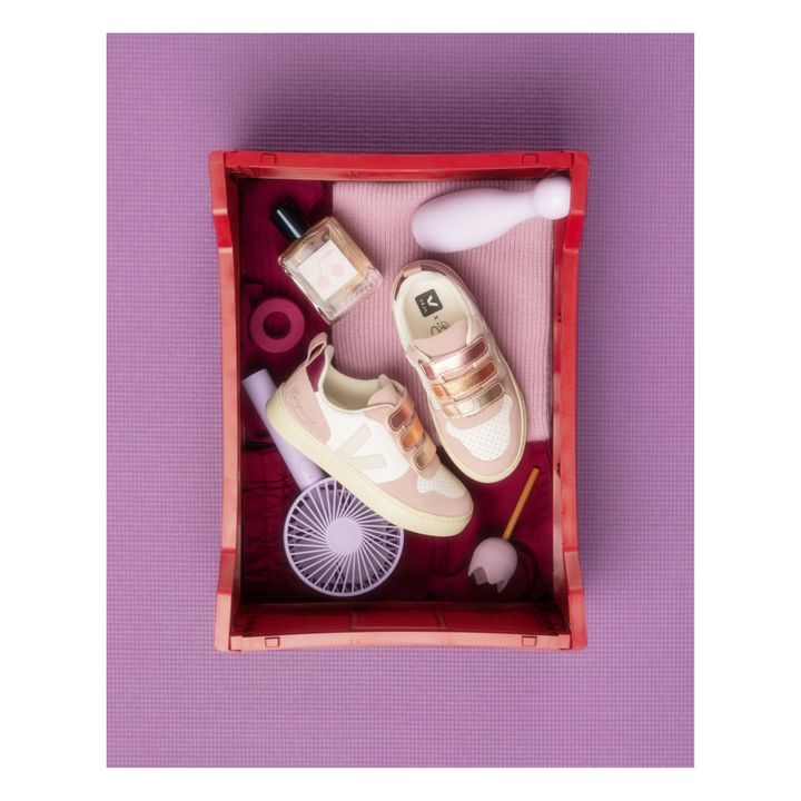 Veja x Bonpoint V-10 trainers | Pink- Product image n°1