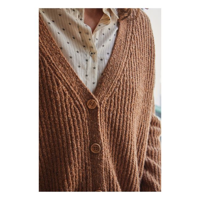 Cardigan Laine Yuzzle - Collection Femme  | Caramel