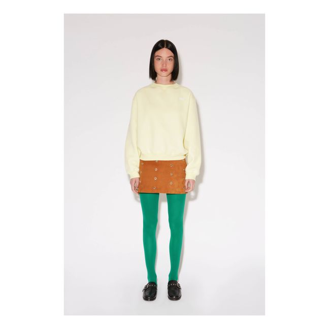 Sweatshirt Louis RR Molton Bio-Baumwolle | Vanille