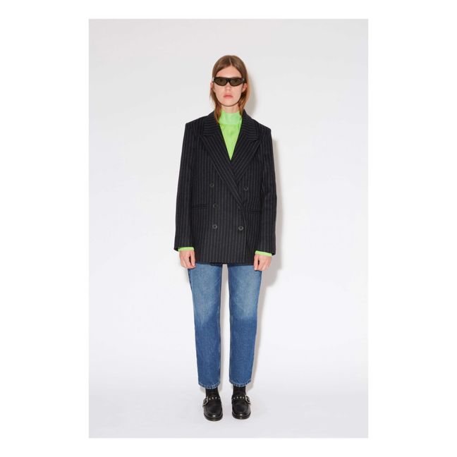 Veste Kiss Savile Row Rayures Laine | Bleu marine