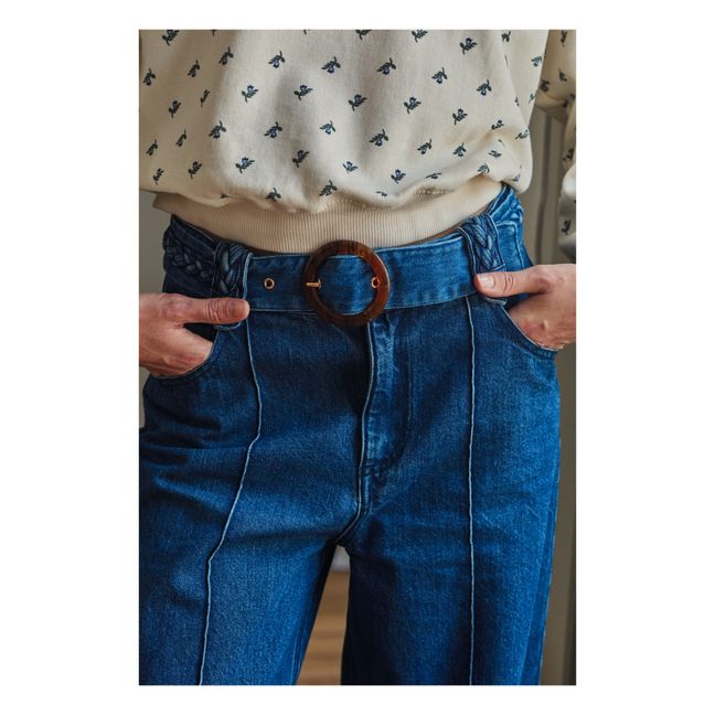 Ybelt Denim Belt - Women’s Collection | Denim blue