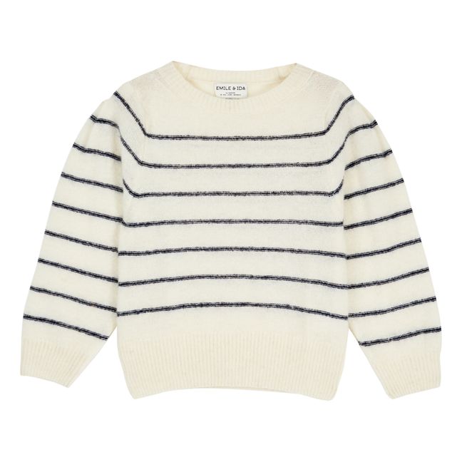 Yeye Striped Alpaca Sweater - Women's collection  | Crudo