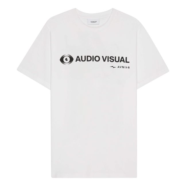 T-Shirt Source Eyes Coton Bio | Blanco