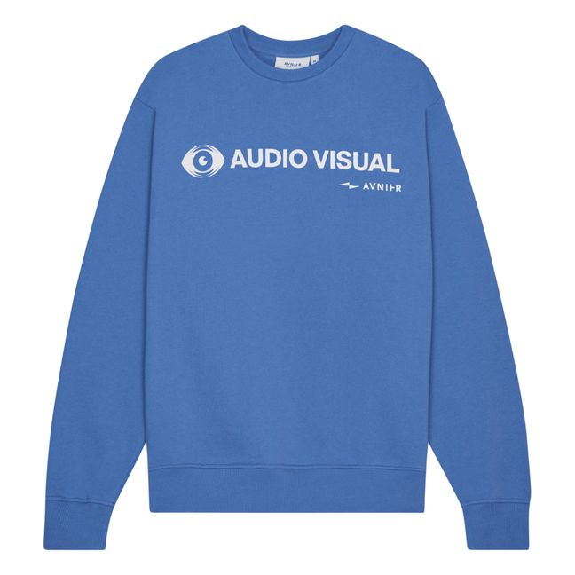 Girocollo Encore Eyes Cotone organico | Blu cielo
