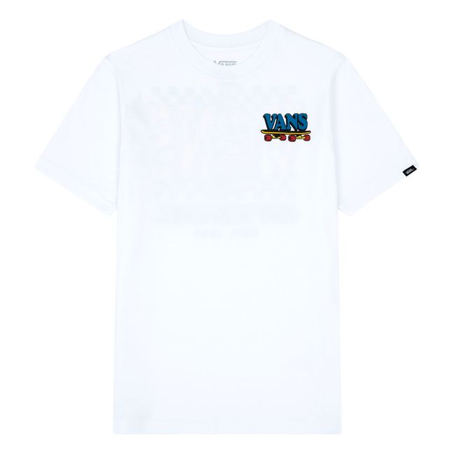 T-shirt Pizza Face SS | Bianco