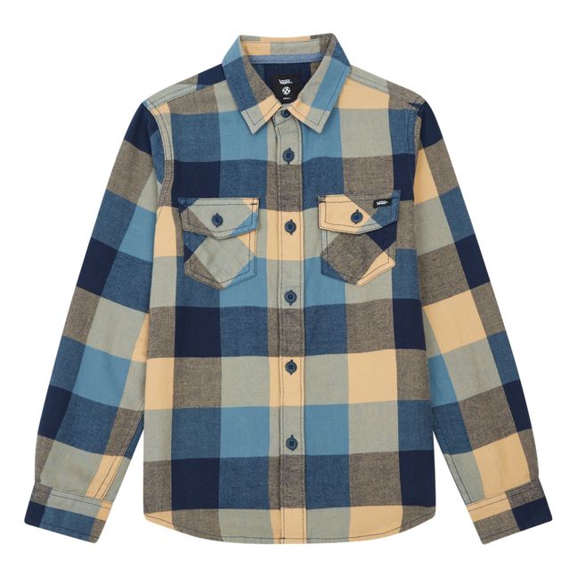 Chemise Flannel By Box | Blue