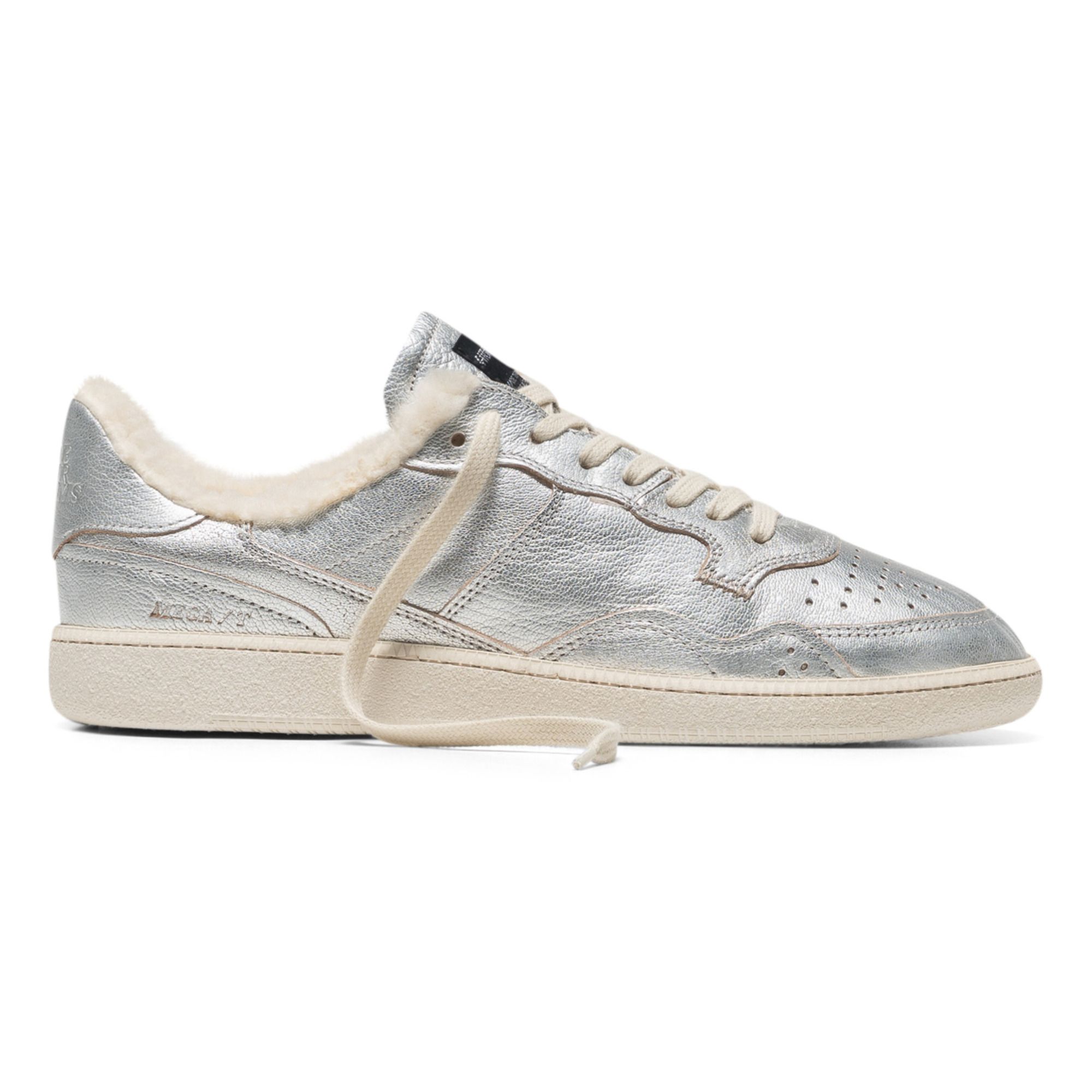 Hidnander - Mega T Polar Fleece Sneakers - Silver | Smallable