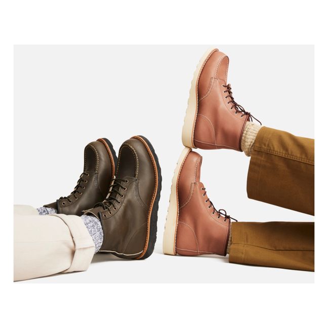 Boots Moc Toe | Brun