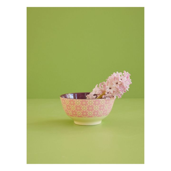 Schale Graphic flower aus Melanin- Produktbild Nr. 1