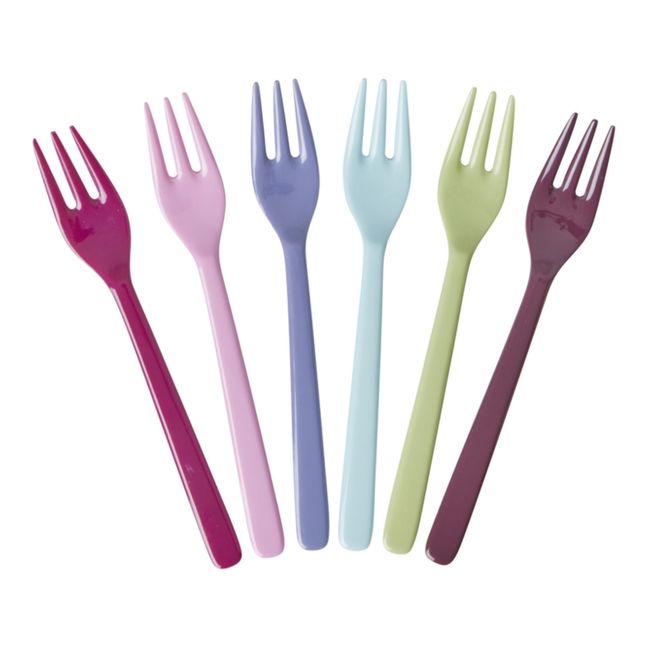 Fourchettes color - Set de 6
