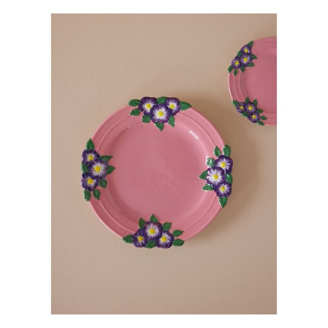 Placas de cerámica | Rosa