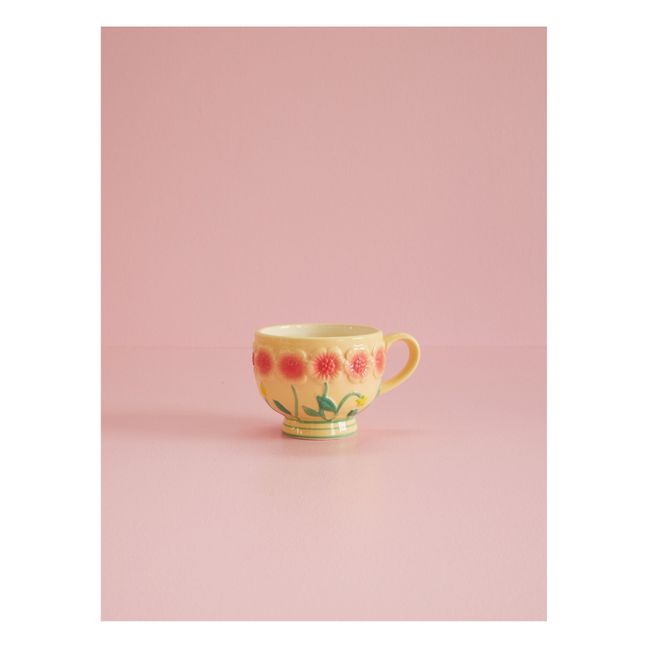 Tasse aus Keramik | Cremefarben