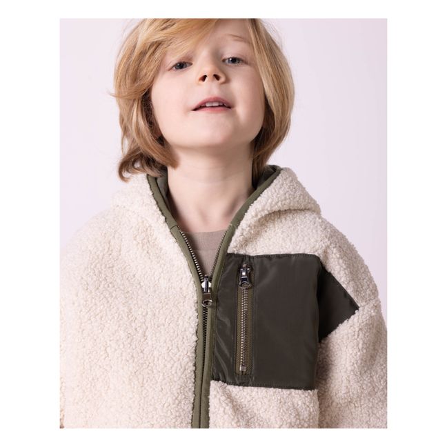 Parka Reversibile Foderato Gufo | Verde militare