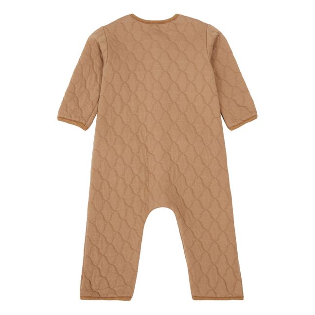 Combinaison Molleton Matelassée | Camel