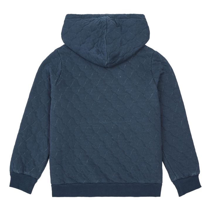 Zhoe Tobiah Quilted Hoodie Navy blue Smallable