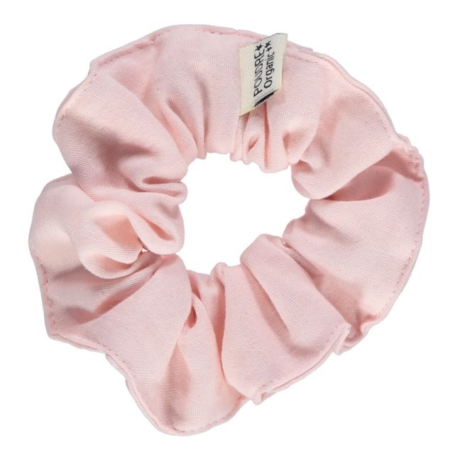 Chouchou Double Gaze de Coton | Rose