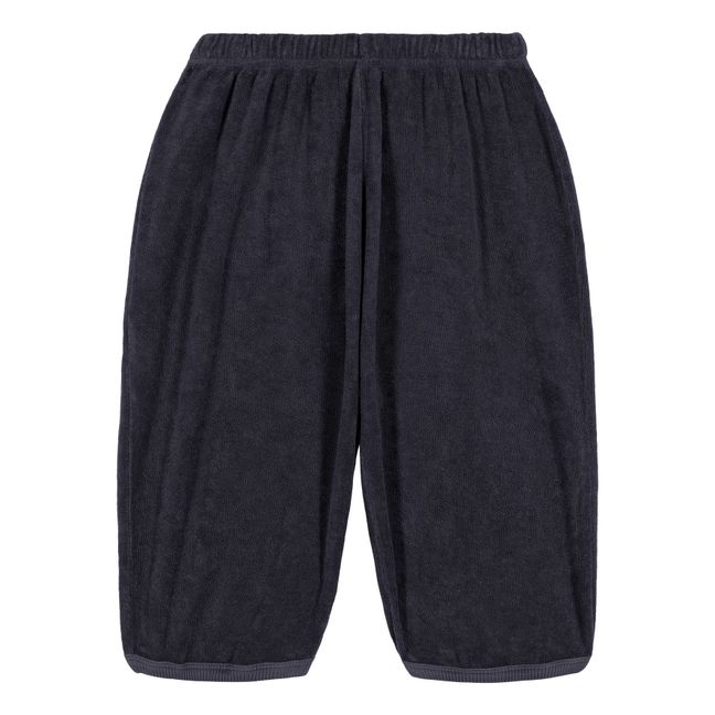 Pantalon Eponge Coton Bio Porgy | Nachtblau