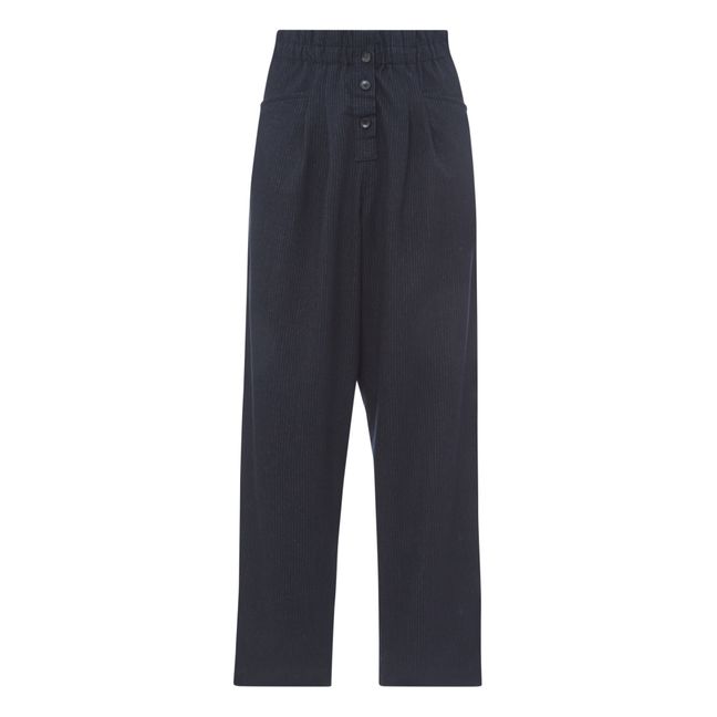 Lilo stripes trousers - Women's collection | Navy blue