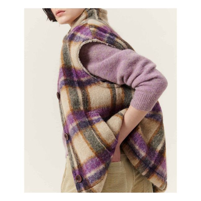 Veste Sans Manches Castellino Laine | Crudo