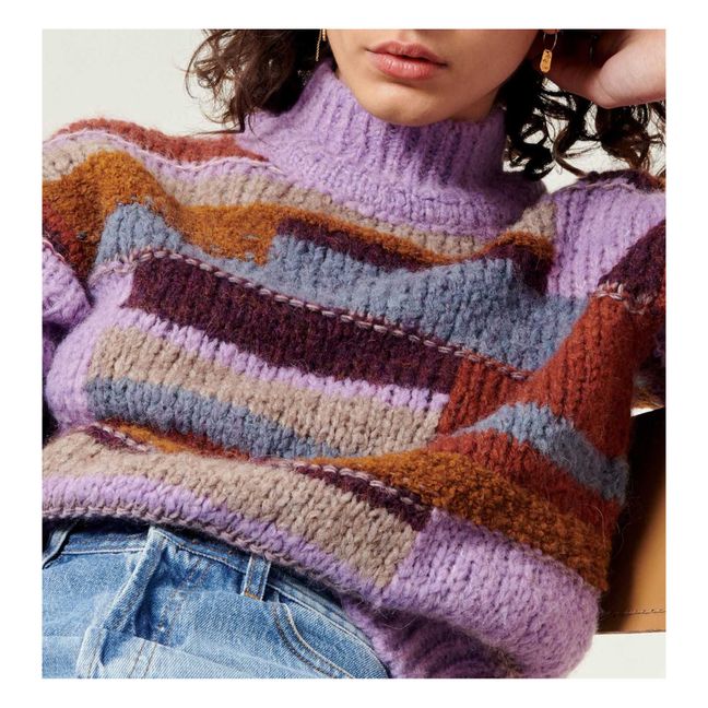 Pullover Doralia Alpaka | Violett