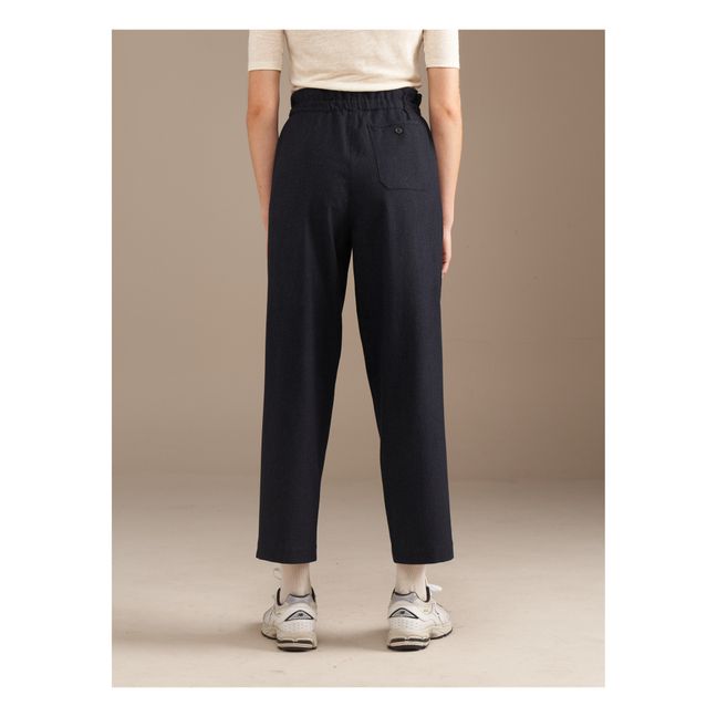 Pantaloni a righe Lilo - Collezione donna | Blu marino