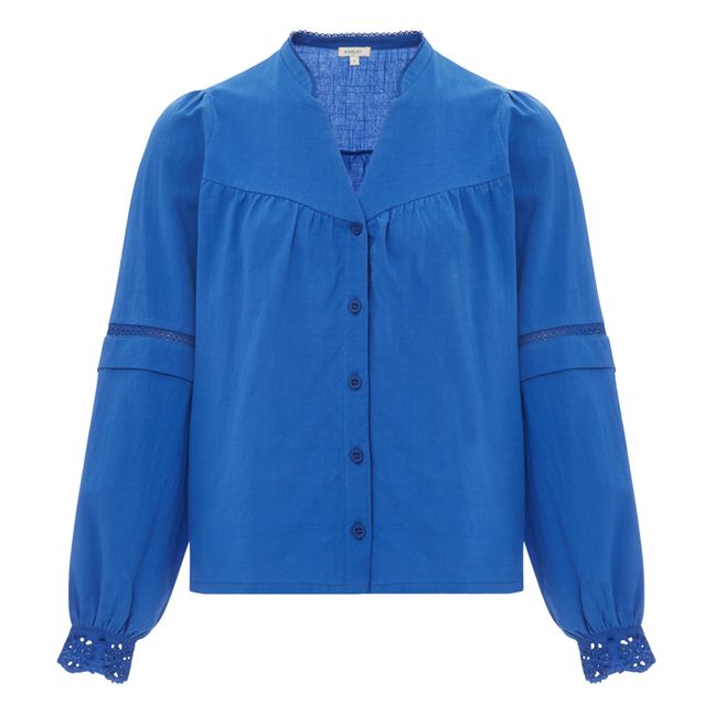 Camicetta in Cotone Sofia - Collezione Donna  | Blu