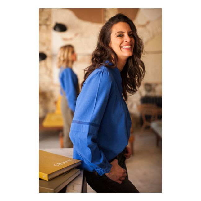 Camicetta in Cotone Sofia - Collezione Donna  | Blu