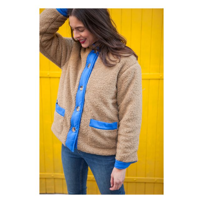 Giacca Stile Pelliccia Elsa - Collezione Donna  | Nocciola