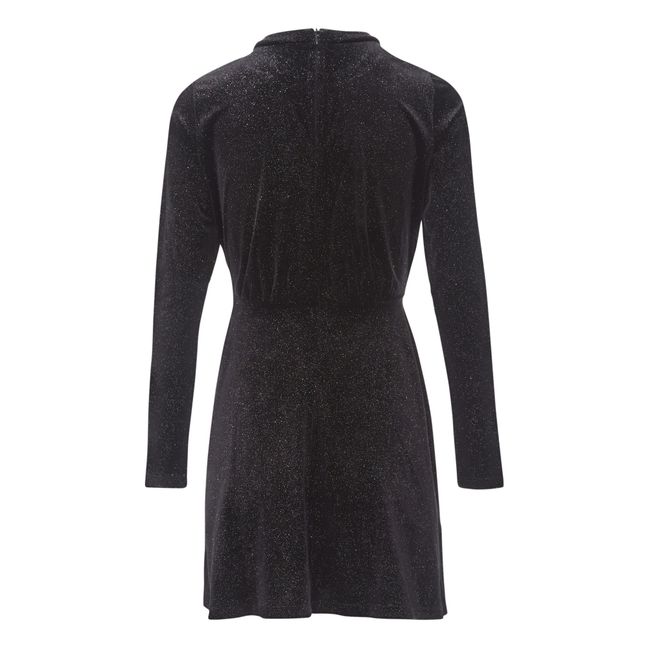 Robe Oprah Velours | Schwarz
