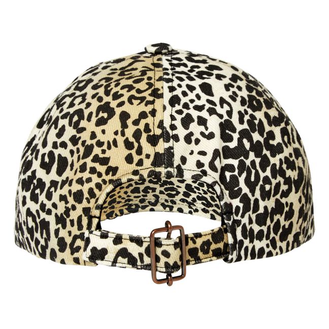 Denim Leopard Cap | Leopard
