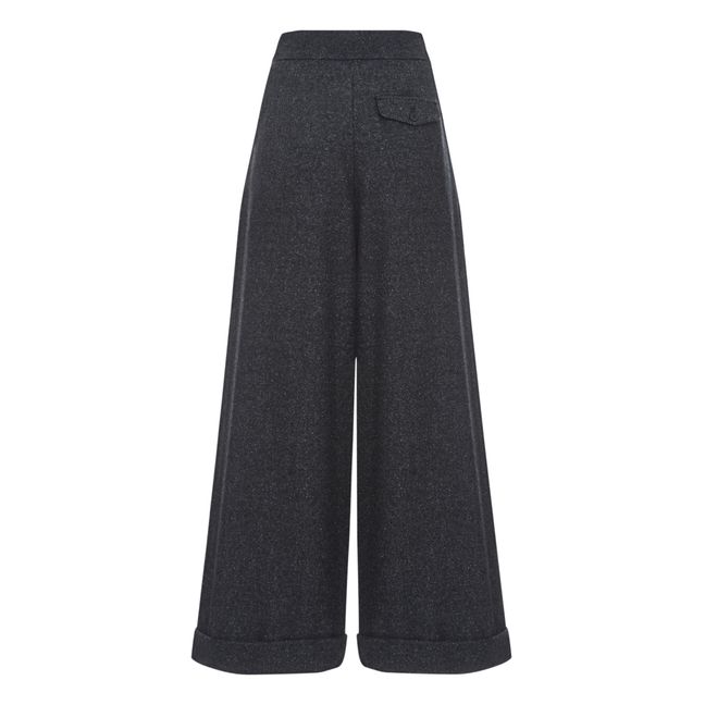 Pantalon Hanbury Cropped | Charcoal grey