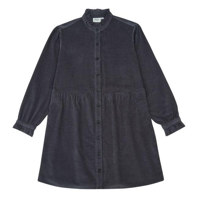 Robe Velours Côtélé Recherche | Charbon
