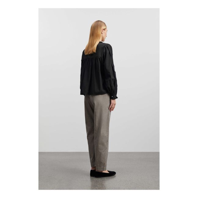Blouse Primrose Coton Bio | Black
