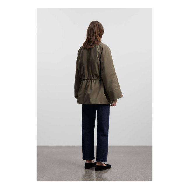 Veste Gaby Coton Bio | Vert forêt